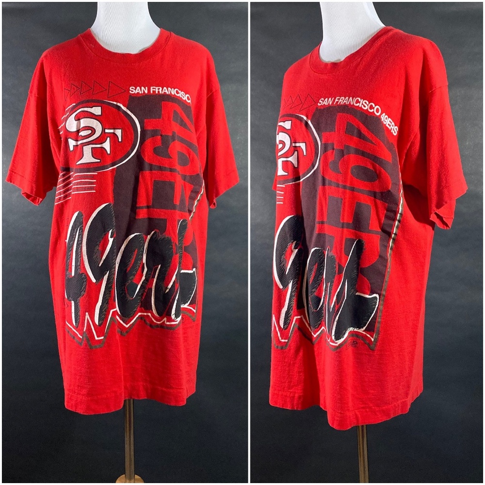 Vintage San Francisco 49ers T Shirt, NFL, 1990s Sh
